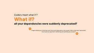 What if all your dependencies were suddenly deprecated?